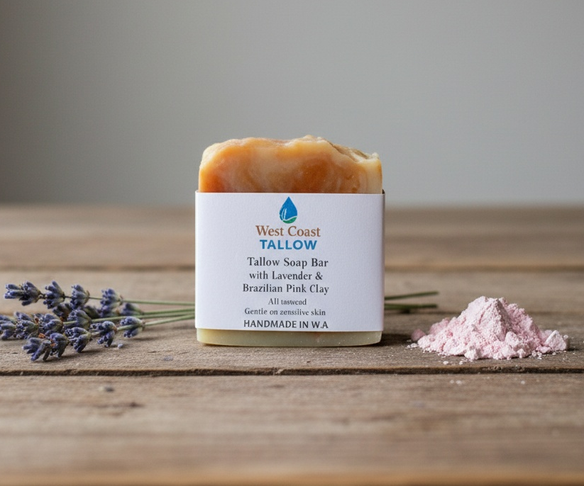 Lavender with Brazilian Pink Clay