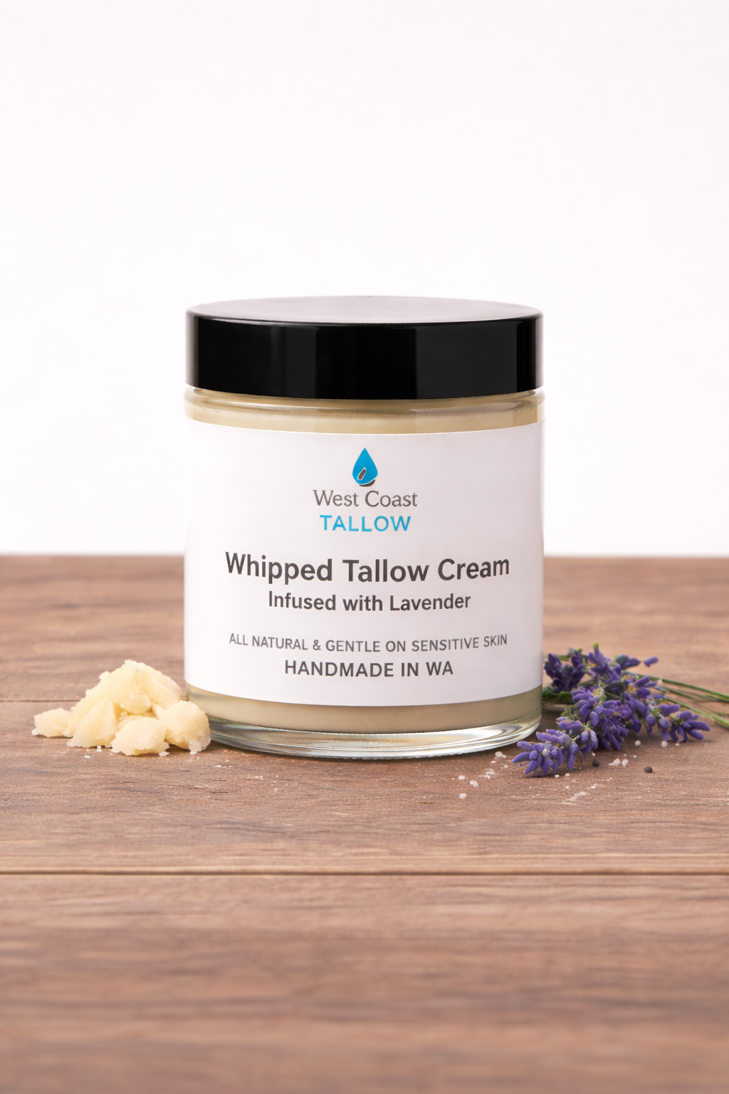 Lavender Infused Whipped Tallow Cream